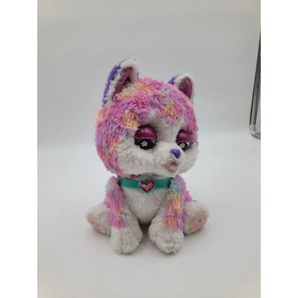 VTech Hope the Healing Husky Interactive Plush‎ Puppy Toy Pink Purple 80-529701